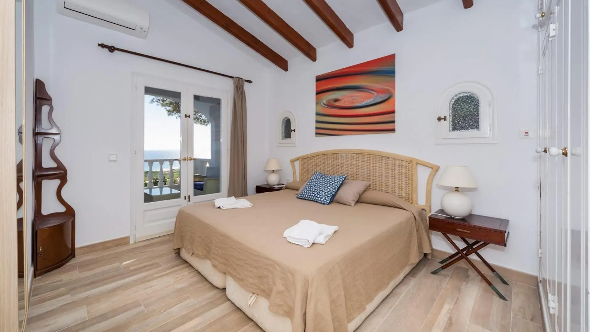 San Jaime View - Stunning Sea Views Close To Resort Son Bou Casa de Férias