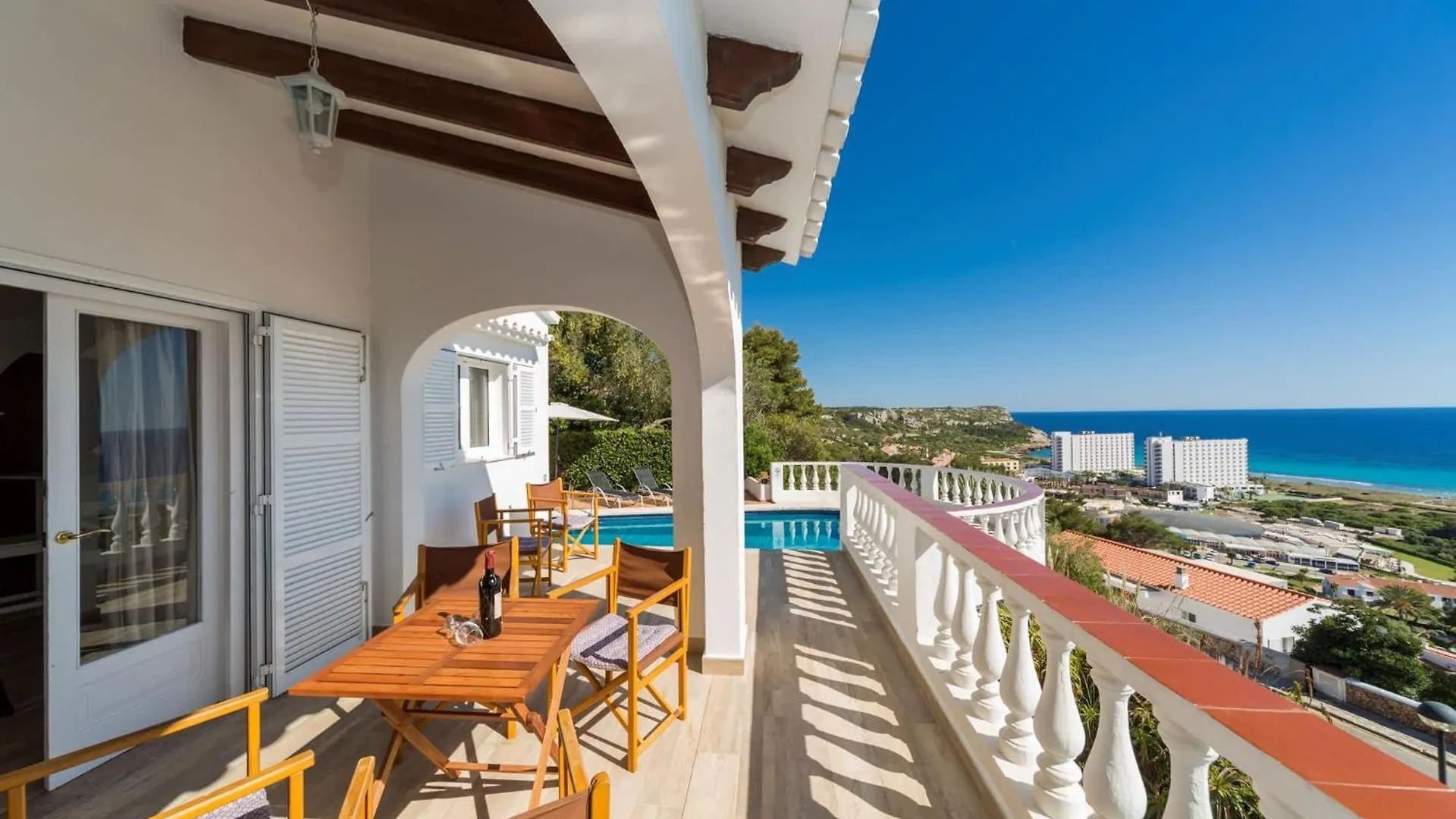 San Jaime View - Stunning Sea Views Close To Resort Son Bou Casa de Férias